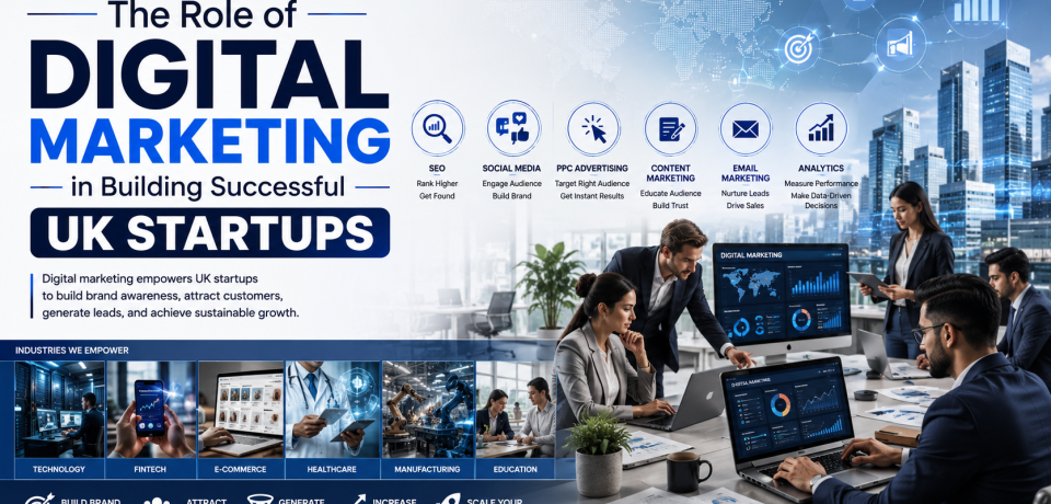 The Role of Digital Marketing in Building Successful UK Startups